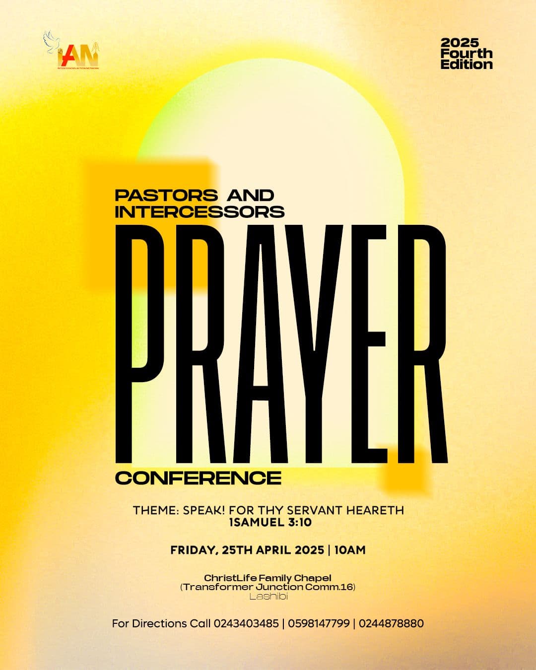 Pastors and Intercessors Prayer Conference