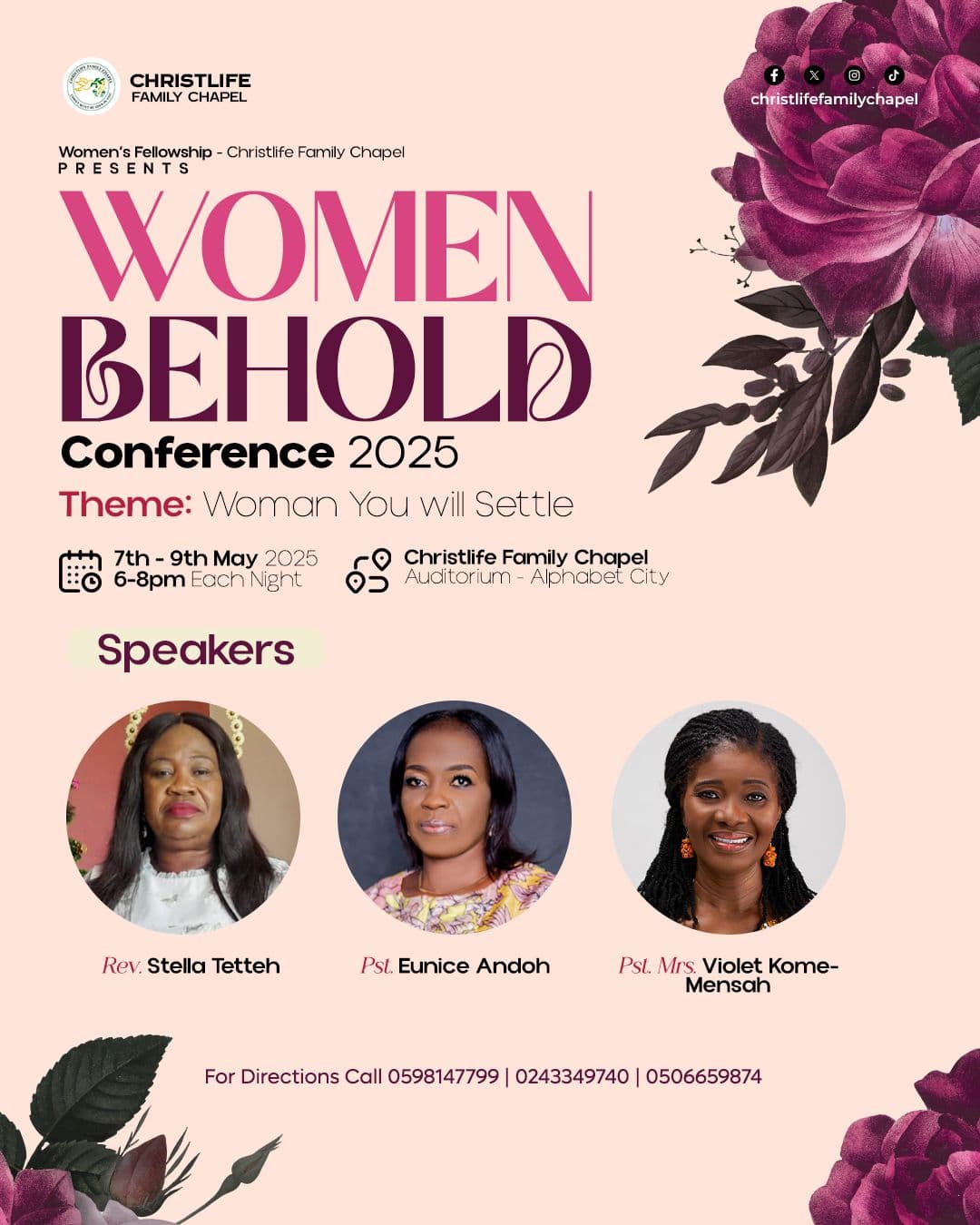 WOMEN BEHOLD CONFERENCE 2025